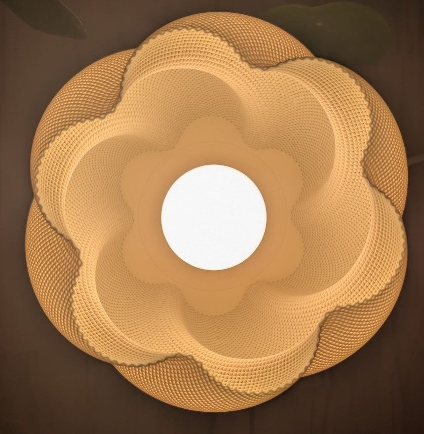 Lámpara Flor Torsión