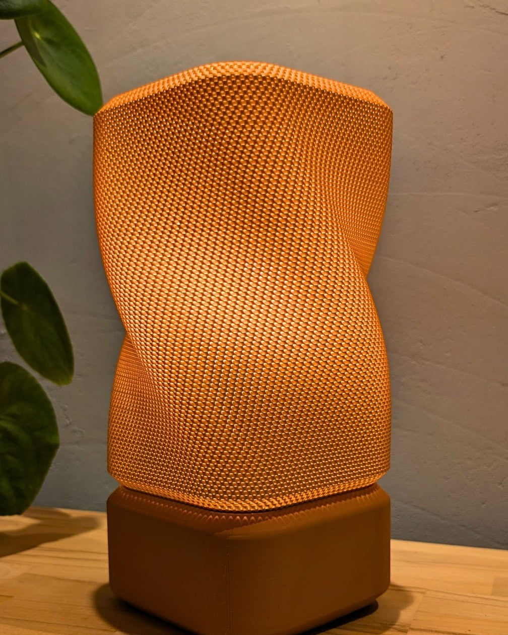 Lámpara Rectangular Torsión